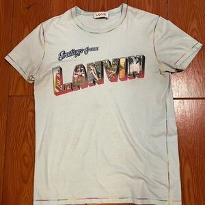 Lanvin Pastel Blue T-Shirt